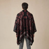 Ton poncho Poncho Homme Imprimé Ouvert