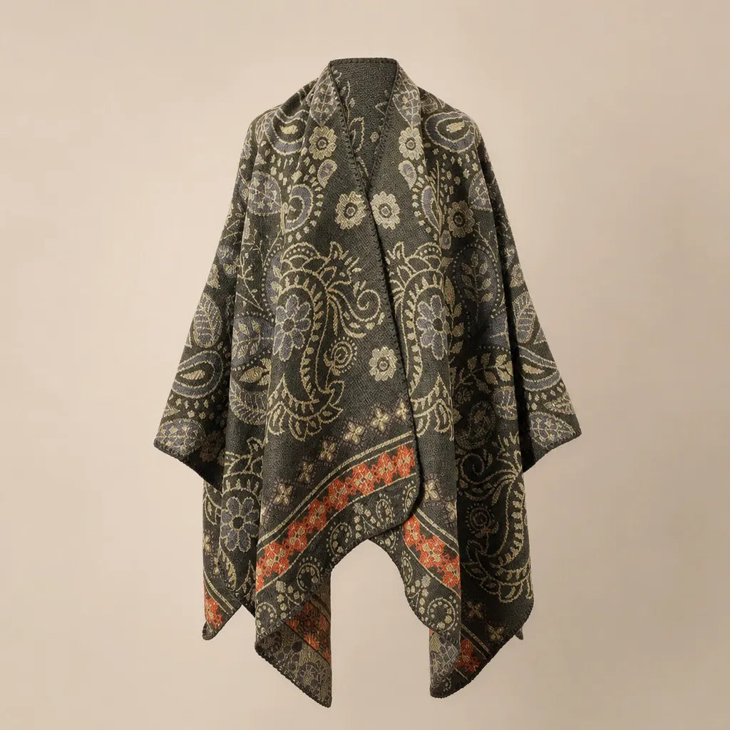 Ton poncho Poncho Homme Imprimé Ouvert