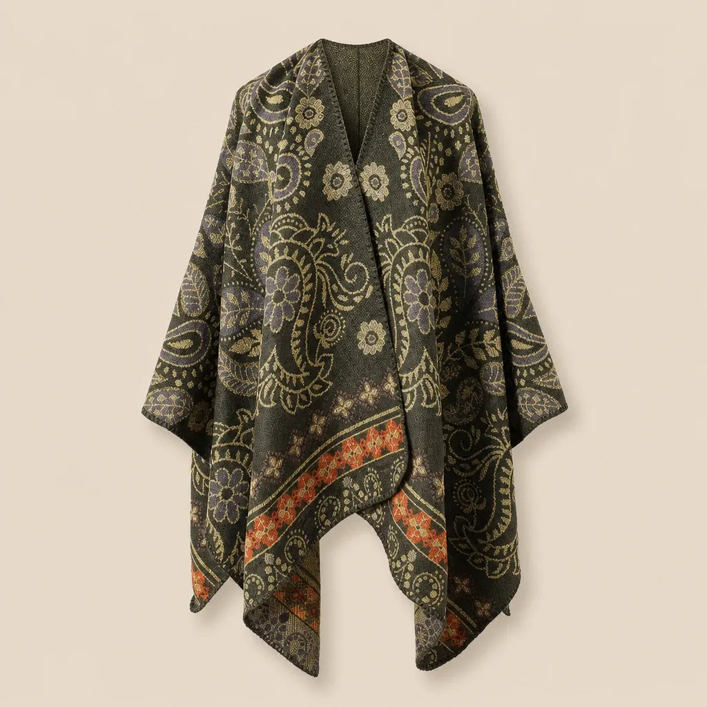 Ton poncho Poncho Homme Imprimé Ouvert