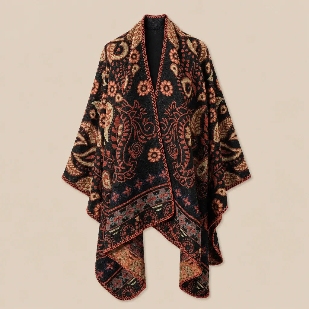 Ton poncho Poncho Homme Imprimé Ouvert