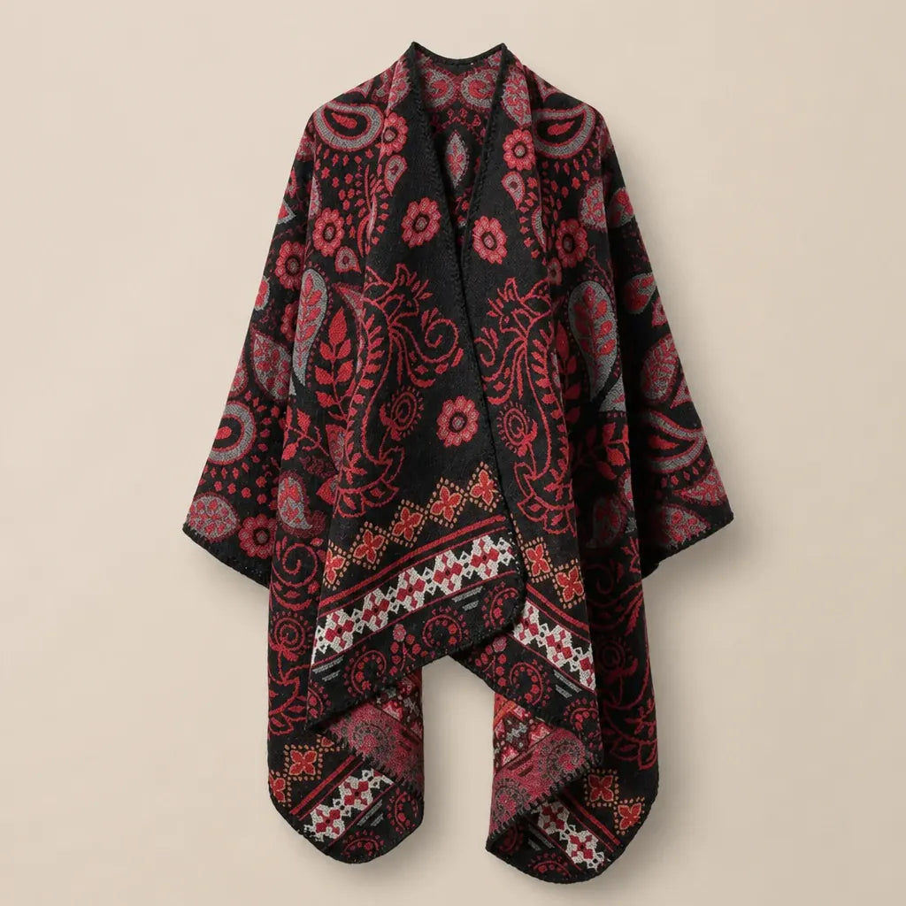 Ton poncho Poncho Homme Imprimé Ouvert