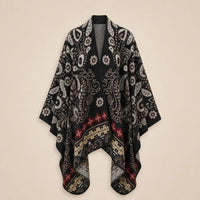 Ton poncho Poncho Homme Imprimé Ouvert