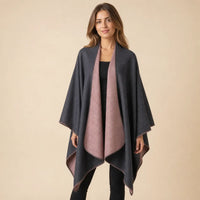 Ton poncho Poncho Imitation Cachemire Châle Cape