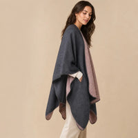 Ton poncho Poncho Imitation Cachemire Châle Cape