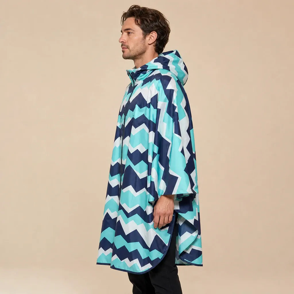 Ton poncho Poncho Imperméable Homme Avec Capuche