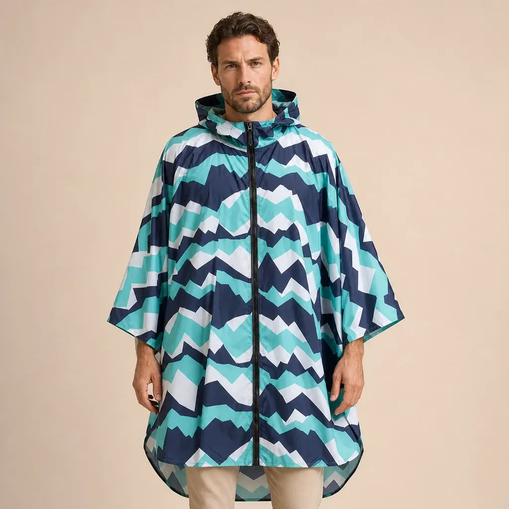 Ton poncho Poncho Imperméable Homme Avec Capuche