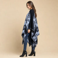 Ton poncho Poncho Oversize Patchwork