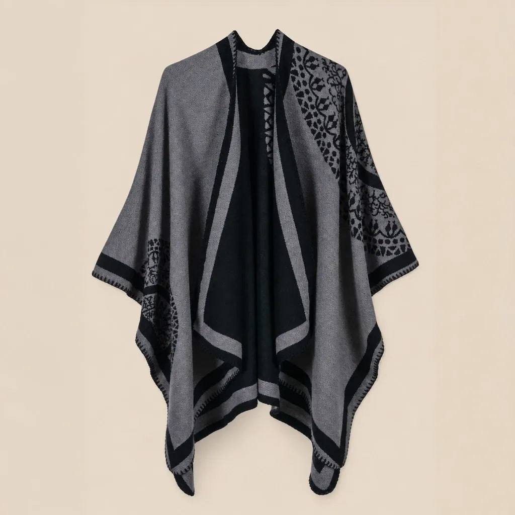 Ton poncho Poncho Oversize Patchwork