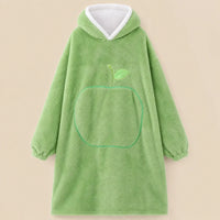 Ton poncho Poncho Peluche Oversize En Polaire