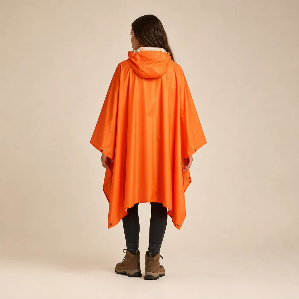 Ton poncho Poncho Pluie Avec Manches Imperméable De Randonnée