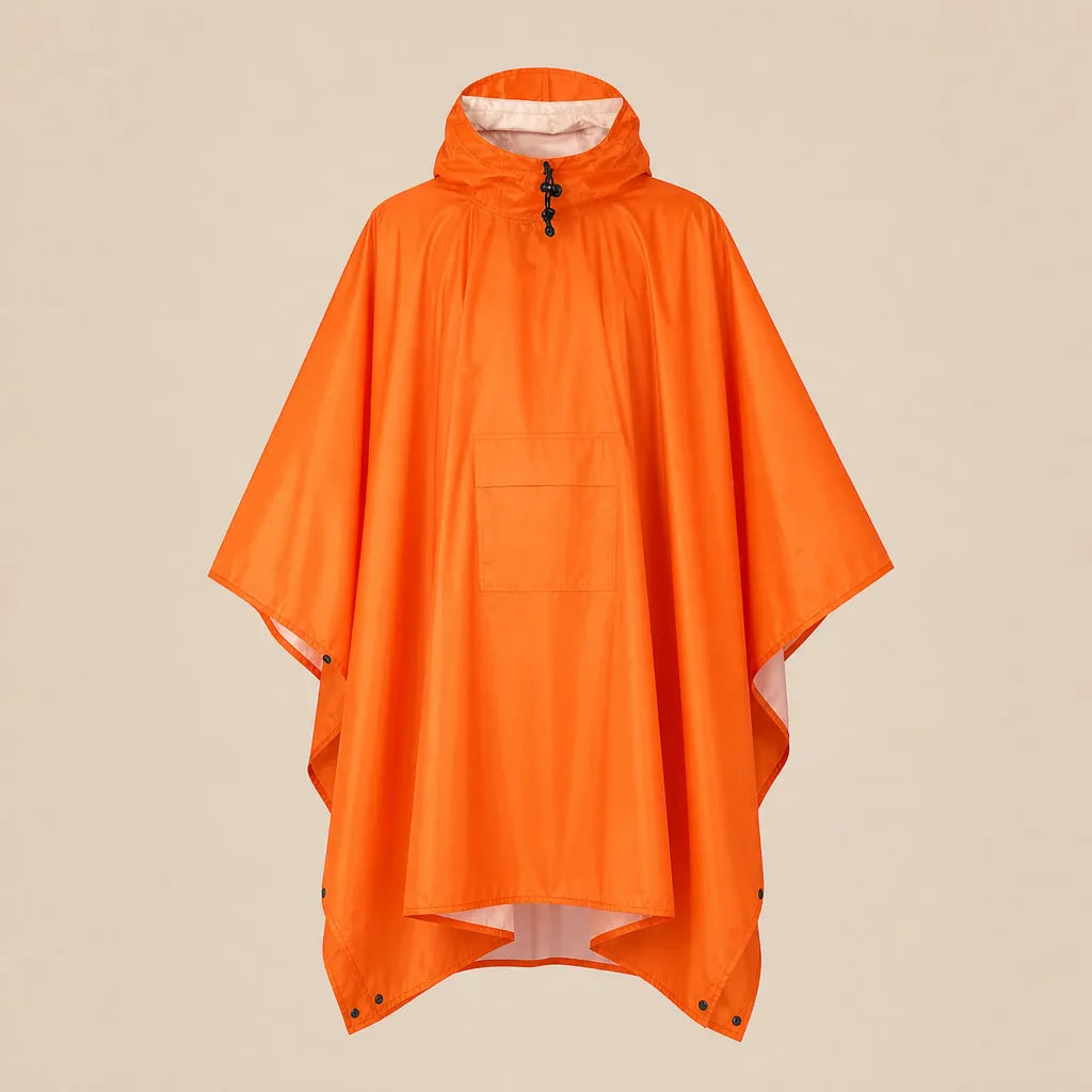 Ton poncho Poncho Pluie Avec Manches Imperméable De Randonnée