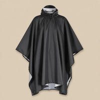 Ton poncho Poncho Pluie Avec Manches Imperméable Noir