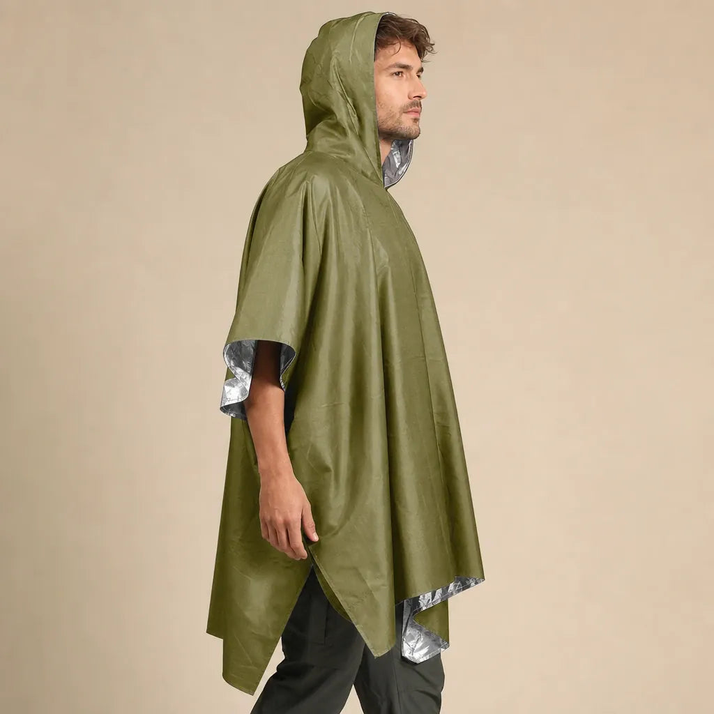 Ton poncho Poncho Pluie Chaud De Survie Thermique