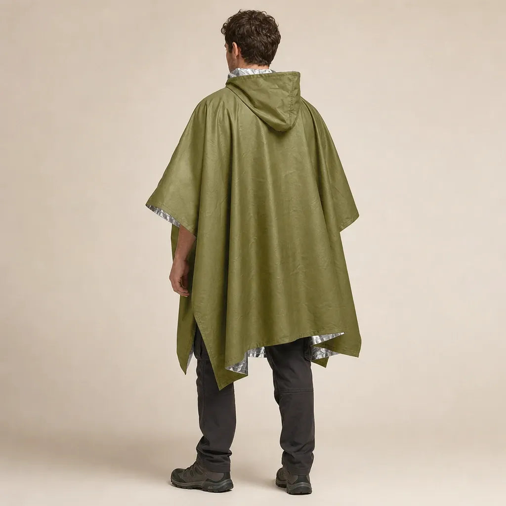 Ton poncho Poncho Pluie Chaud De Survie Thermique