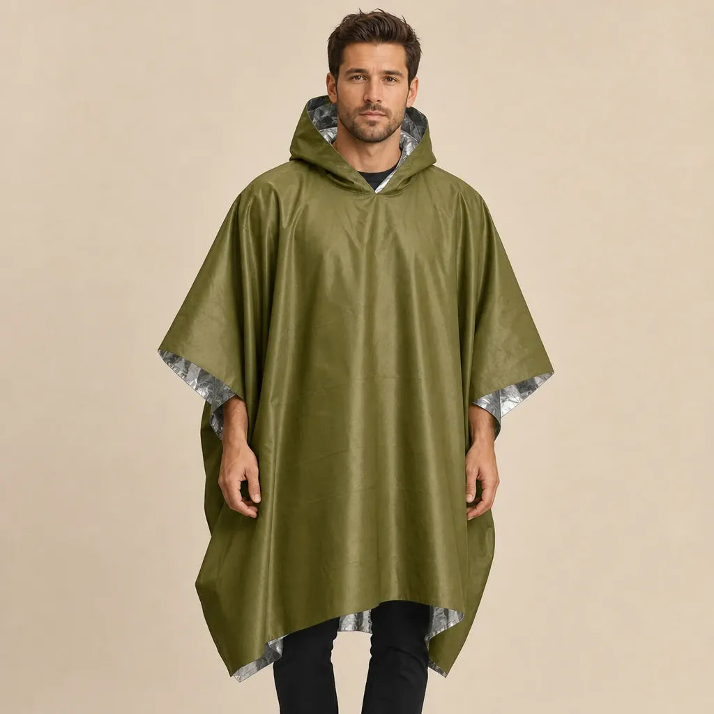 Ton poncho Poncho Pluie Chaud De Survie Thermique