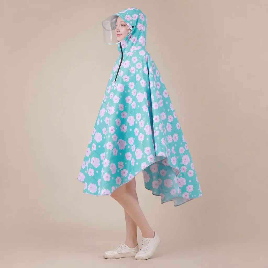 Ton poncho Poncho Pluie Pour Velo Avec Visière