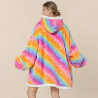 Ton poncho Poncho Polaire Surdimensionné