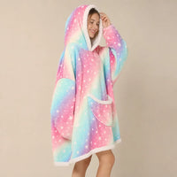 Ton poncho Poncho Polaire Surdimensionné