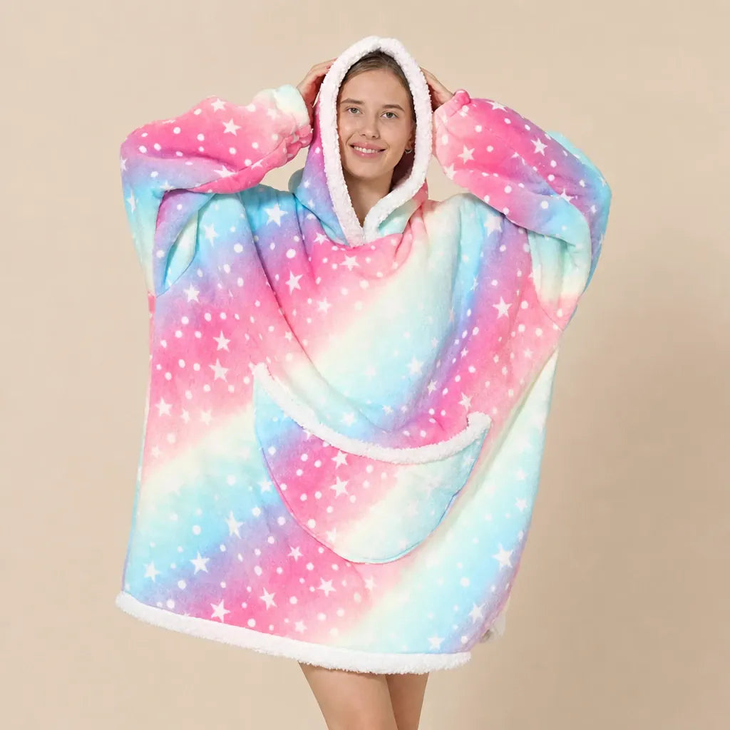 Ton poncho Poncho Polaire Surdimensionné