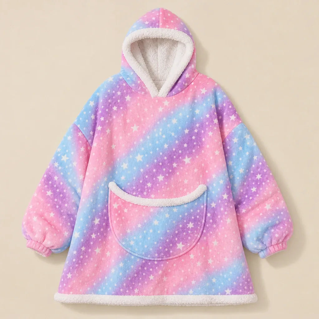 Ton poncho Poncho Polaire Surdimensionné
