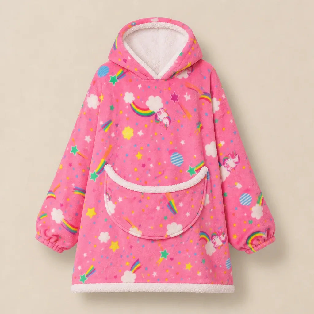 Ton poncho Poncho Polaire Surdimensionné