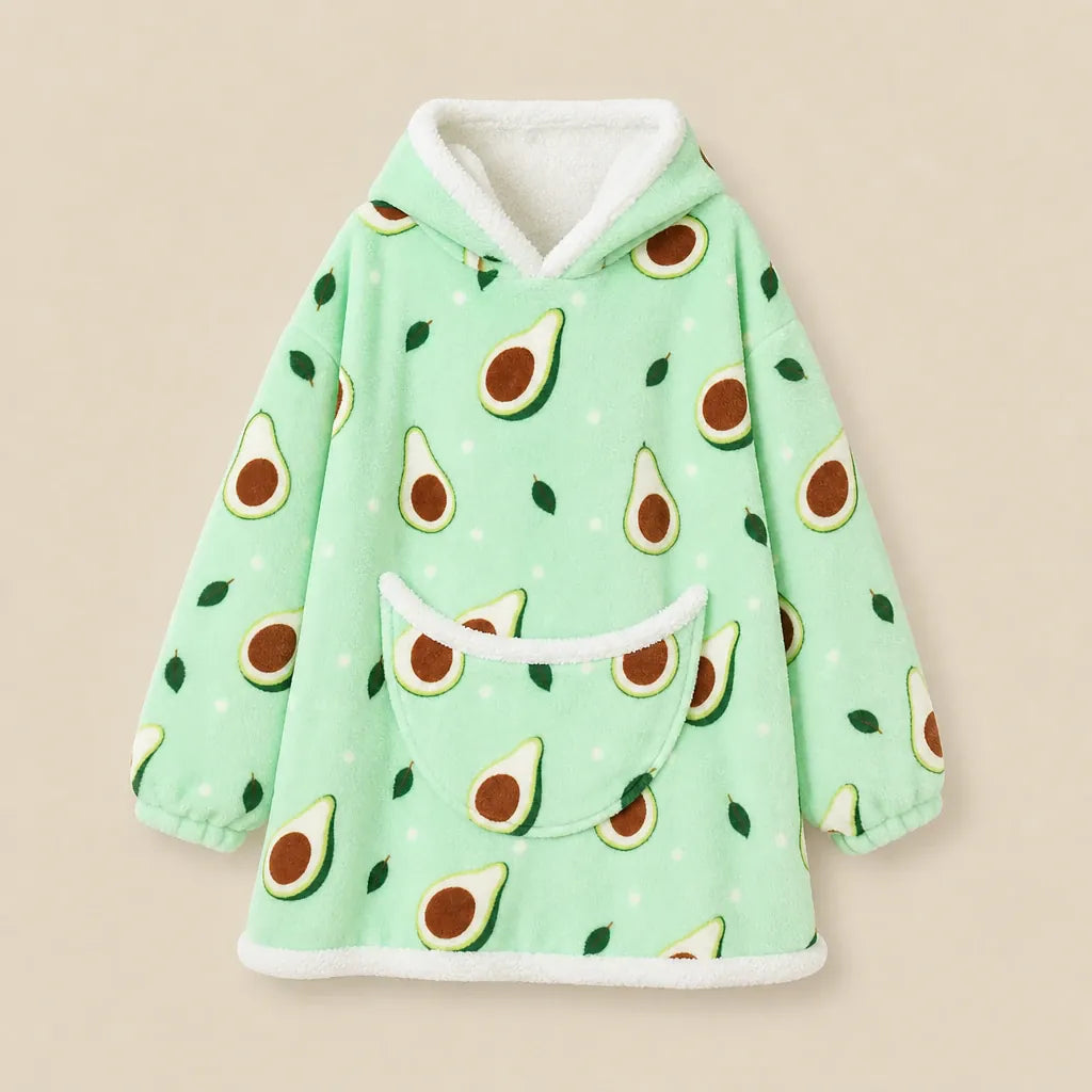 Ton poncho Poncho Polaire Surdimensionné