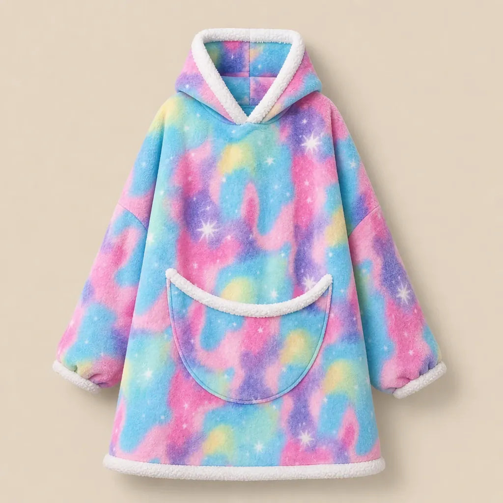 Ton poncho Poncho Polaire Surdimensionné