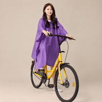 Ton poncho Poncho Pour Velo EVA Semi-Transparent