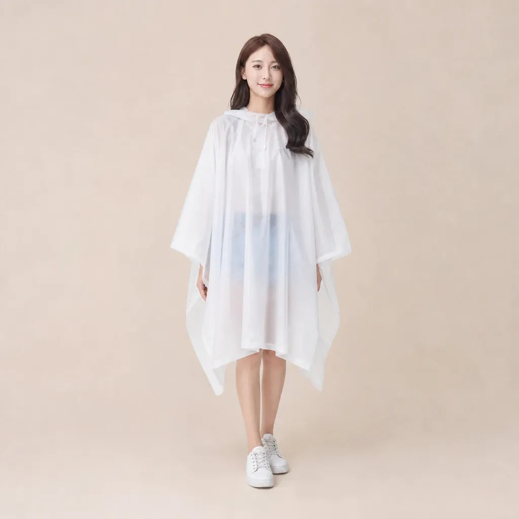 Ton poncho Poncho Pour Velo EVA Semi-Transparent