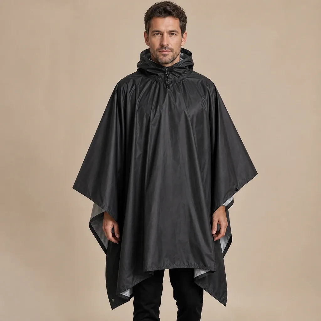 Ton poncho Poncho Randonnée Léger Imperméable Multifonctionnel