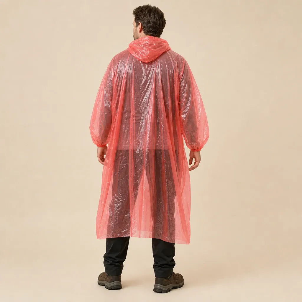 Ton poncho Poncho Randonnée Léger Jetable Avec Capuche