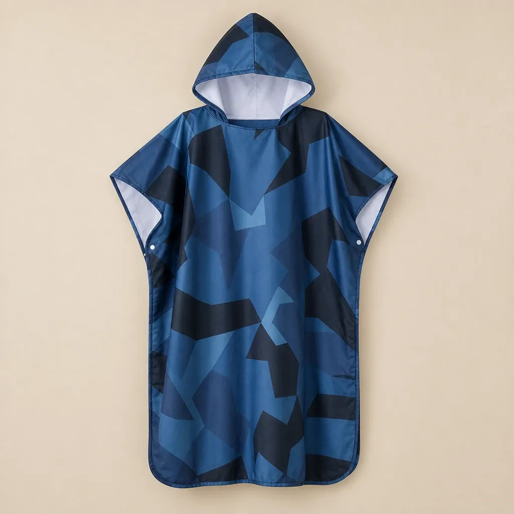 Ton poncho Poncho Surf Femme En Microfibre Séchage Rapide