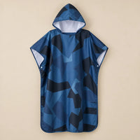 Ton poncho Poncho Surf Femme En Microfibre Séchage Rapide