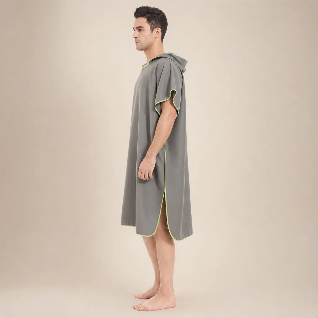 Ton poncho Poncho Surf Homme Microfibre Séchage Rapide