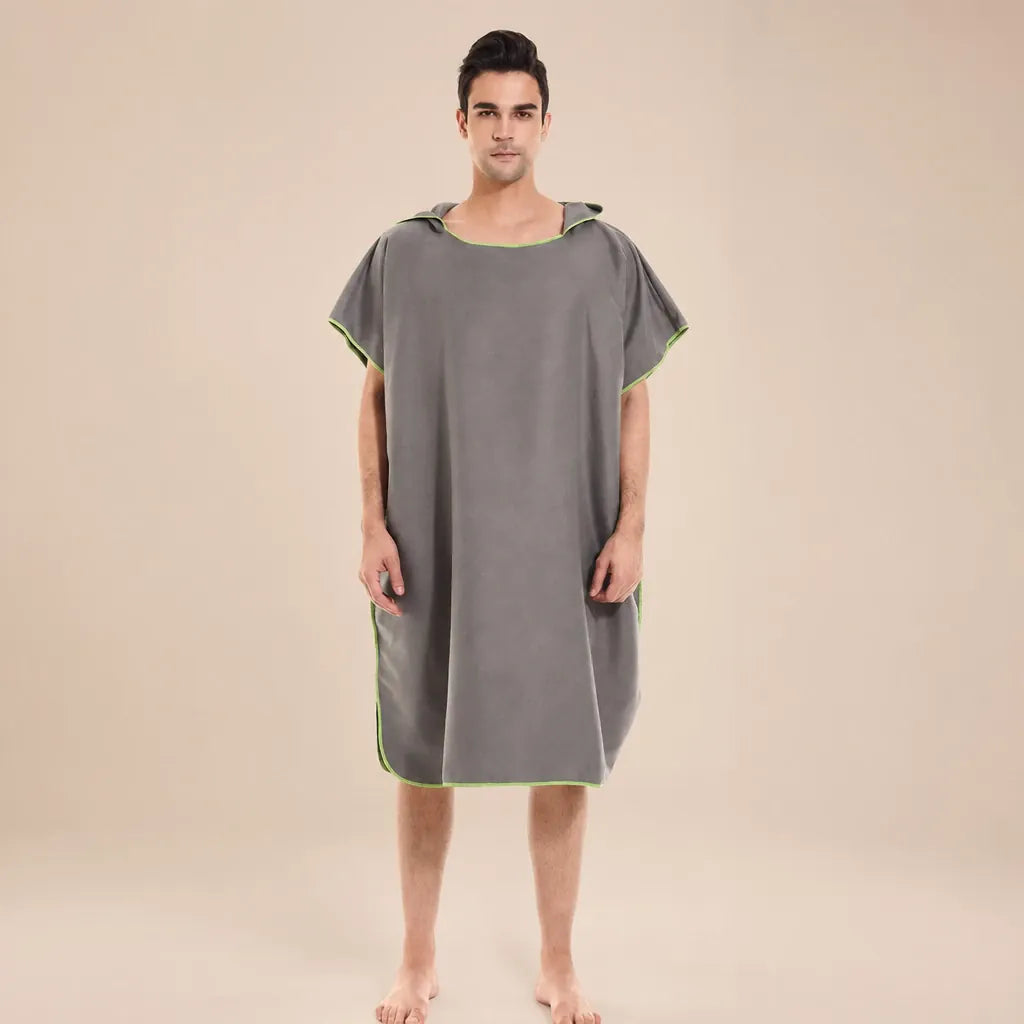 Ton poncho Poncho Surf Homme Microfibre Séchage Rapide