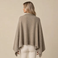 Ton poncho Poncho Tricoté Style Cardigan