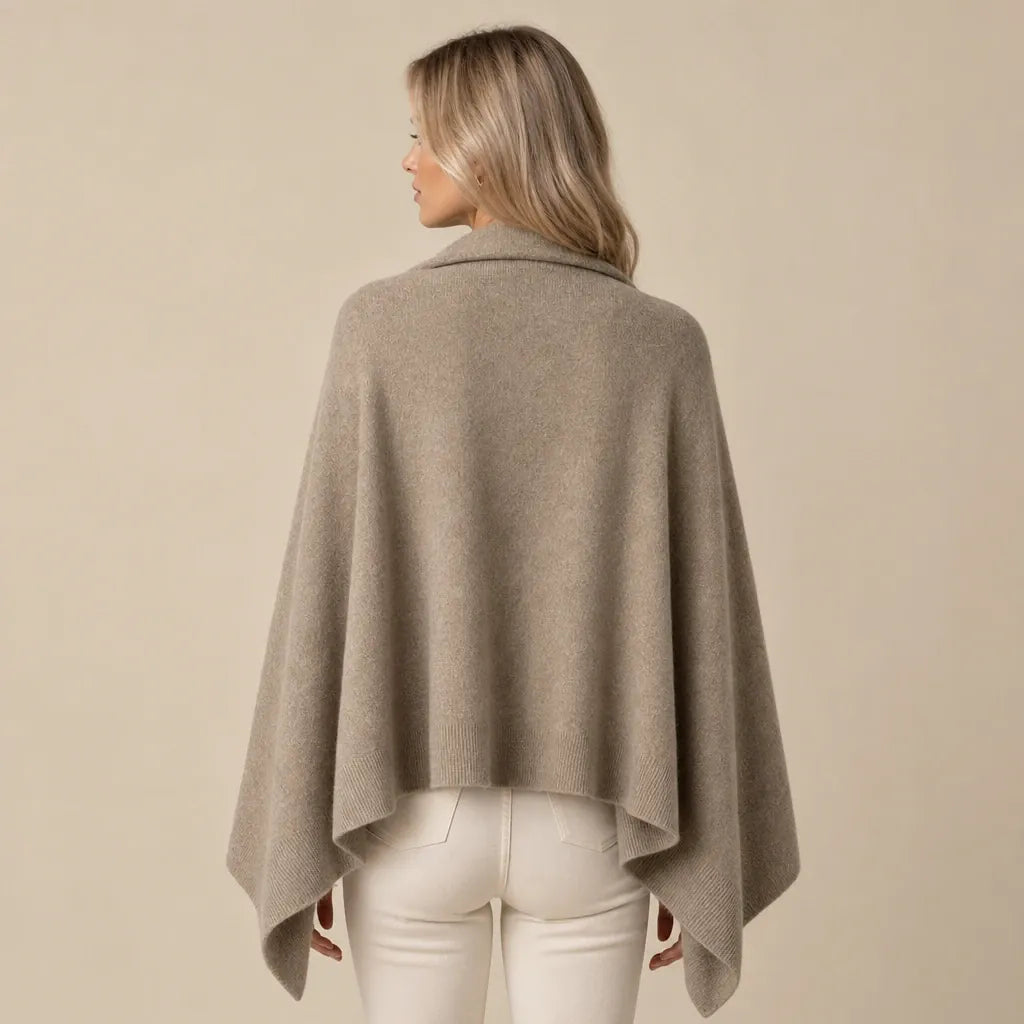 Ton poncho Poncho Tricoté Style Cardigan