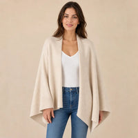 Ton poncho Poncho Tricoté Style Cardigan