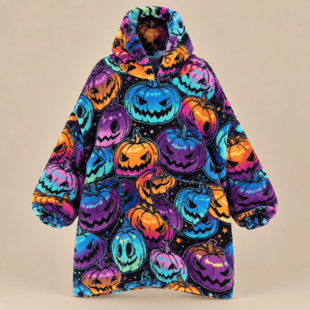 Ton poncho Sweat couverture à capuche enfant en polaire épaisse
