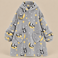 Ton poncho Sweat couverture à capuche enfant en polaire épaisse
