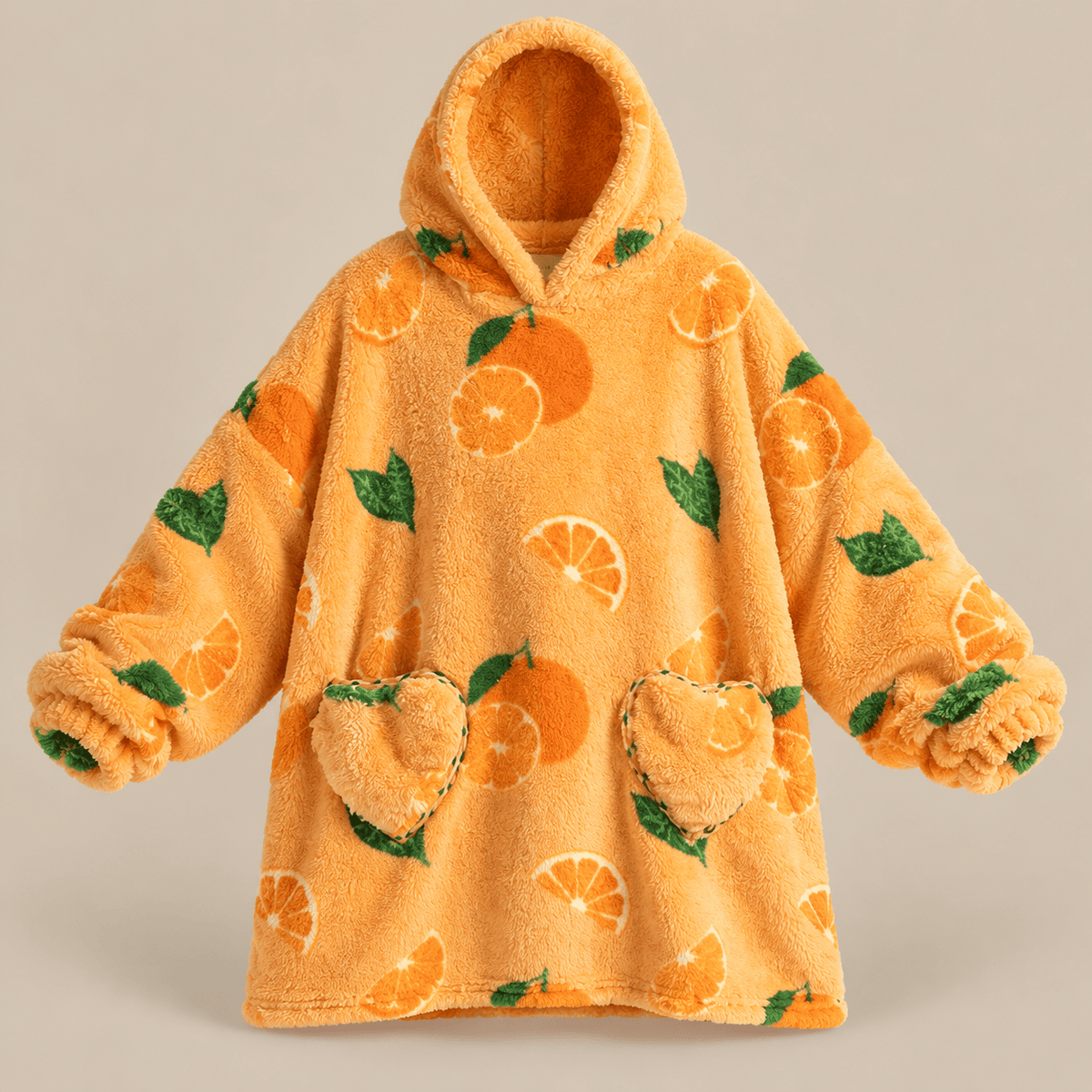 Ton poncho Sweat couverture à capuche enfant en polaire épaisse