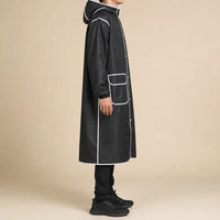 Ton poncho Vêtement De Pluie Vélo Homme Long Avec Capuche